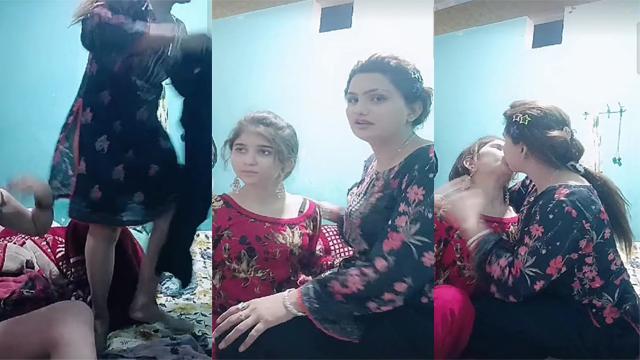 Horny Milf & Teen Sister Lesbian – Viral Lesbian